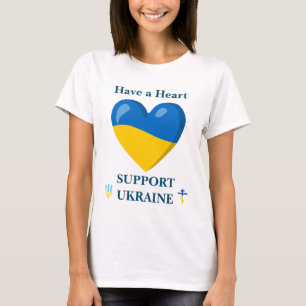 Hab ein Herz - Unterstütze die Ukraine T-Shirt