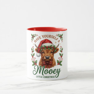 Hab ein muhiges kleines Weihnachten  Tasse