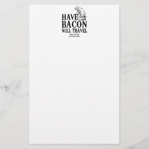 Habacon Will Travel Briefpapier
