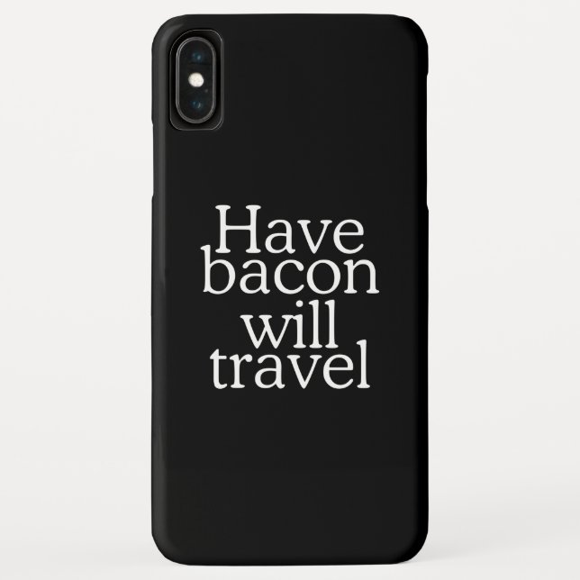 Habacon Will Travel Case-Mate iPhone Hülle (Rückseite)