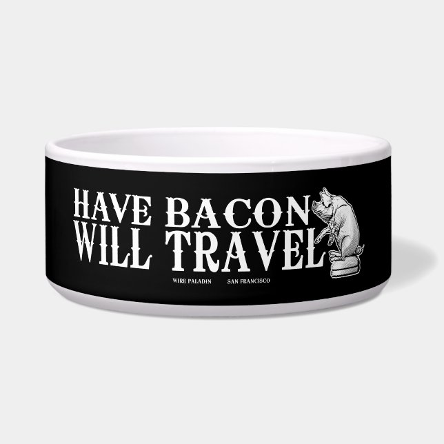 Habacon Will Travel Napf (Vorderseite)