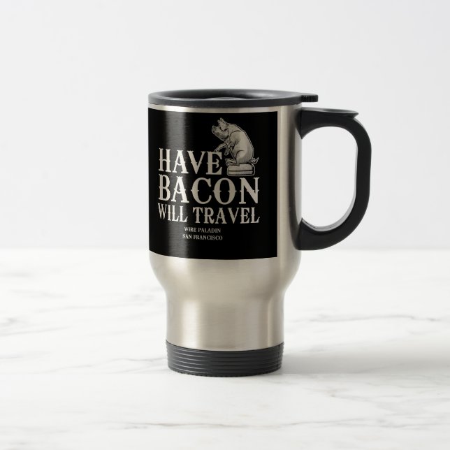 Habacon Will Travel Reisebecher (Rechts)