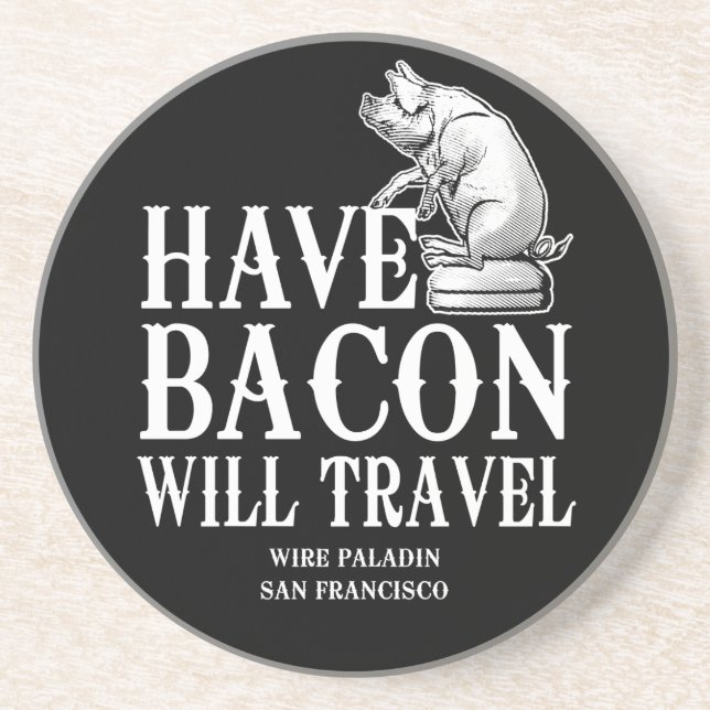 Habacon Will Travel Untersetzer (Vorne)