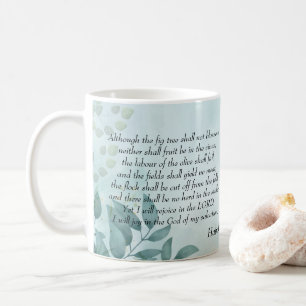 Habakkuk 3:17,18 kaffeetasse