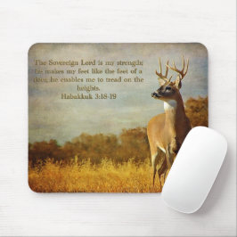 Habakkuk 3:18 Inspirational Mousepad