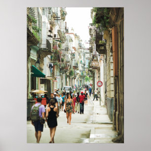 Habana Vieja 20" x 28" Plakat (glatt)
