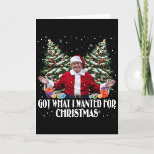 Habe das bekommen, was ich zu Weihnachten wollte T Karte