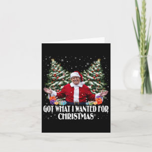 Habe das bekommen, was ich zu Weihnachten wollte T Karte