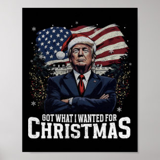 Habe das bekommen, was ich zu Weihnachten wollte T Poster