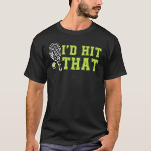 Habe den Tennisball-Wettkampf für den Tennisspiele T-Shirt