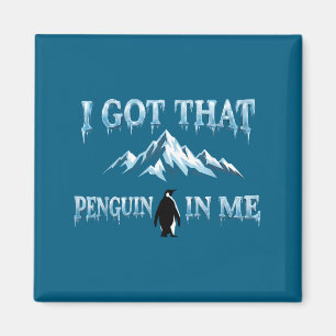 Habe diesen Pinguin drin, aber warum Pinguin-Berg- Magnet
