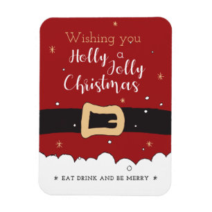 Habe ein Holly Jolly Weihnachten Magnet