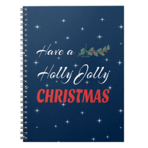 Habe ein Holly Jolly Weihnachten Notizblock