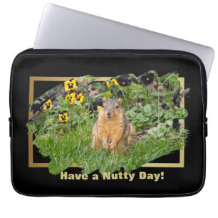 Habe ein Nylonchhörnchen Laptopschutzhülle