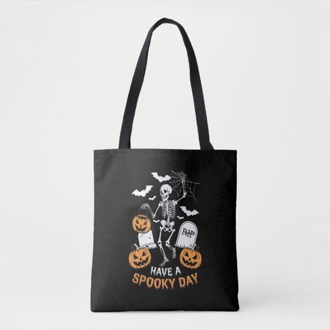 Habe ein unheilvolles Halloween-Hexengeschenk-Skel (Vorderseite)