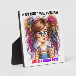 HABE EINEN GROSSEN TAG! FOTOPLATTE