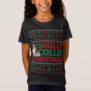 Habe einen Holly Collie Weihnachts-Collie Hund Ugl T-Shirt