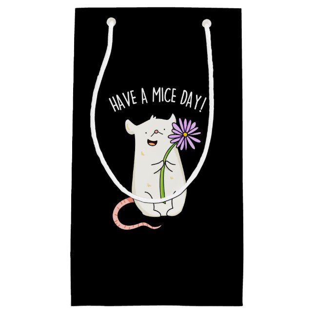 Habe einen Mäuse-Day-Funny-Maus-Puff Kleine Geschenktüte (Vorderseite)