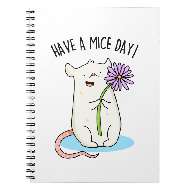 Habe einen Mäuse-Day-Funny-Maus-Puff Notizblock (Vorderseite)
