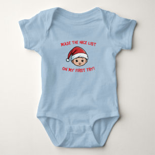 Habe es beim ersten Versuch auf die nette Liste ge Baby Strampler