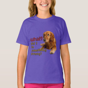 Habe ich etwas Falsches Niedliches Dog Design gema T-Shirt