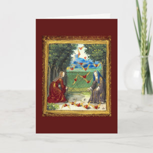 Habe ich Ihr Herz gefangen genommen? Valentinsgruß Feiertagskarte