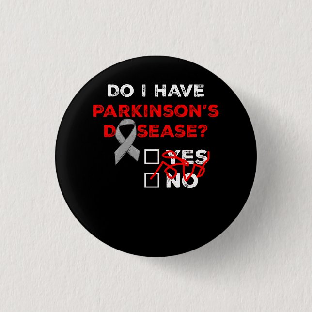 Habe ich Parkinson? Button (Vorderseite)