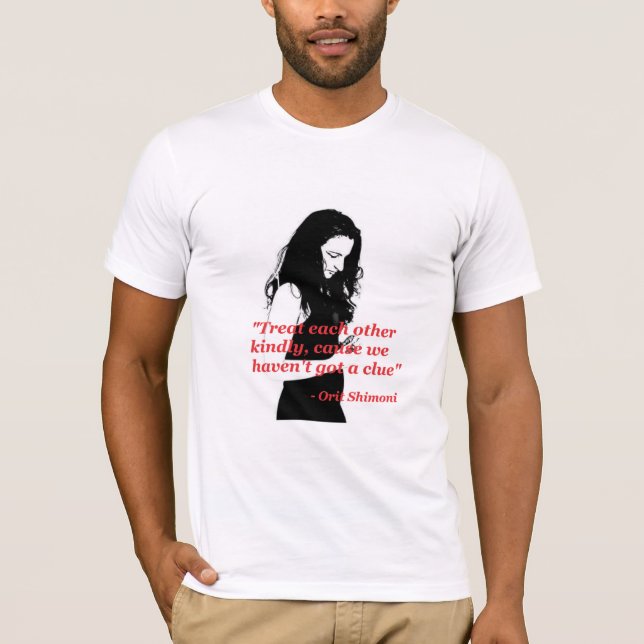 Habe kein Clue Got - Orit Shimoni - Herrenhemd T-Shirt (Vorderseite)