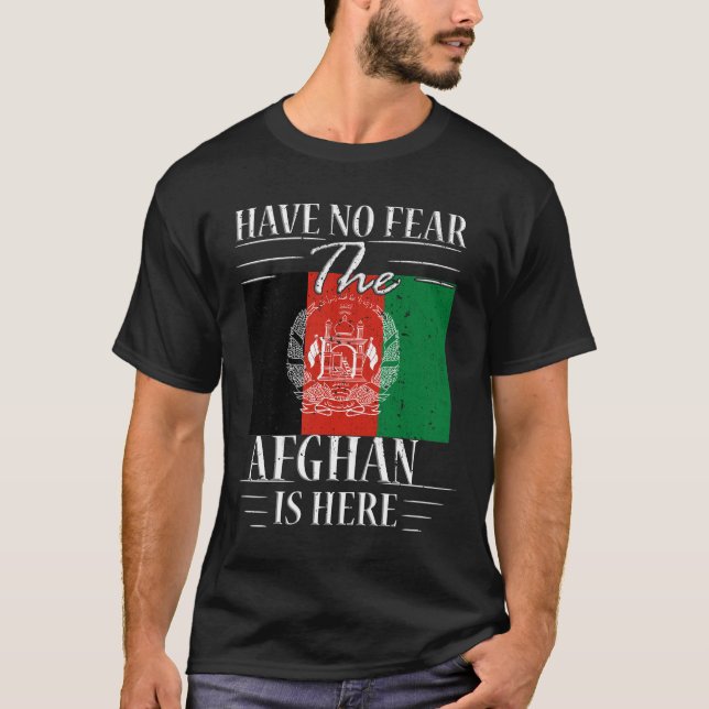 Habe keine Angst, dass der Afghane hier ist T-Shirt (Vorderseite)