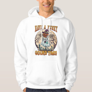 Habe verrückte Kürbiszeit Geist Kürbis Friedhof Hoodie