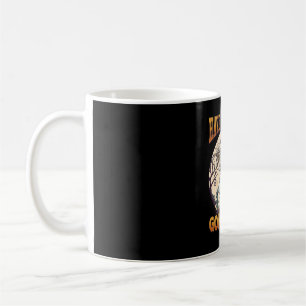 Habe verrückte Kürbiszeit Geist Kürbis Friedhof Kaffeetasse
