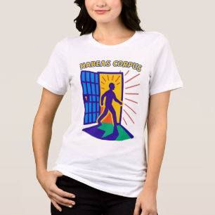 Habeas Corpus: Freiheit in Bewegung Tri-Blend Shirt