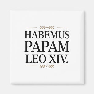 Habemus Papam Leo Xiv. Papst 1 Magnet