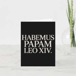 Habemus Papam Leo Xiv. Papst Karte