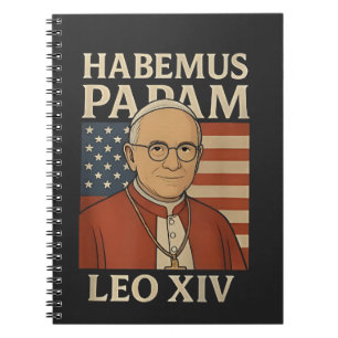 Habemus papam Papst Leo XIV Christentum  Notizblock