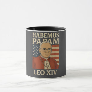 Habemus papam Papst Leo XIV Christliche Kirche Tasse