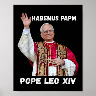 Habemus Papam Pope Leo Xiv _9 Poster