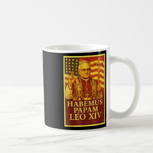 Habemus Papam Pope Leo Xiv Katholische Vintage ame Kaffeetasse
