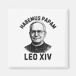 Habemus Papam Pope Leo Xiv Magnet