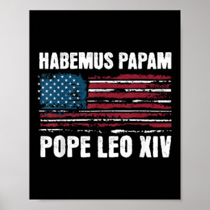 Habemus Papam, wir haben einen Papst 2025, Vatikan Poster