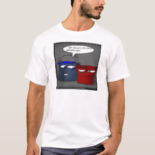 Haben Eimer eine Personenliste? Lustige Geschenke  T-Shirt