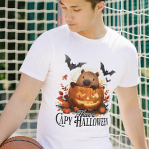 Haben ein Capy Halloween Capybara Halloween Funny T-Shirt
