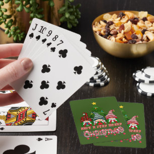 HABEN EINE SEHR LEICHE KRISTMAS SPIELKARTEN