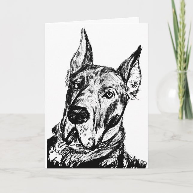 haben eine tolle "Day-ne"-Grußkarte Karte (Vorderseite)