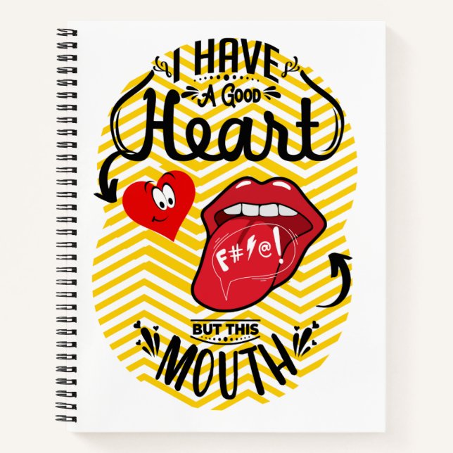 haben einen guten Mund Notizbuch (Vorderseite)