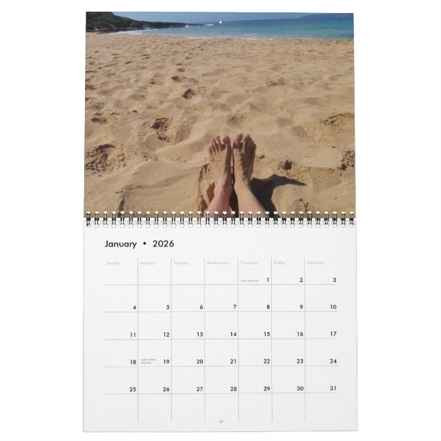 Haben Feet wird reisen 2010 Kalender (Jan 2026)
