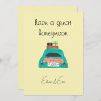 haben große Flitterwochen