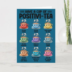 Haben Hemd Tasse Positivi Tee Berater Weihnachten Karte