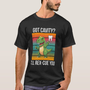 Haben Karies Ich rette dich Lustige Zahn Zahnheilk T-Shirt