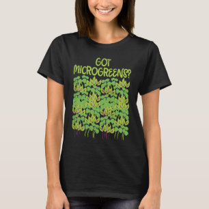 Haben Microgreens Kräuter für einen Gärtner T-Shirt
